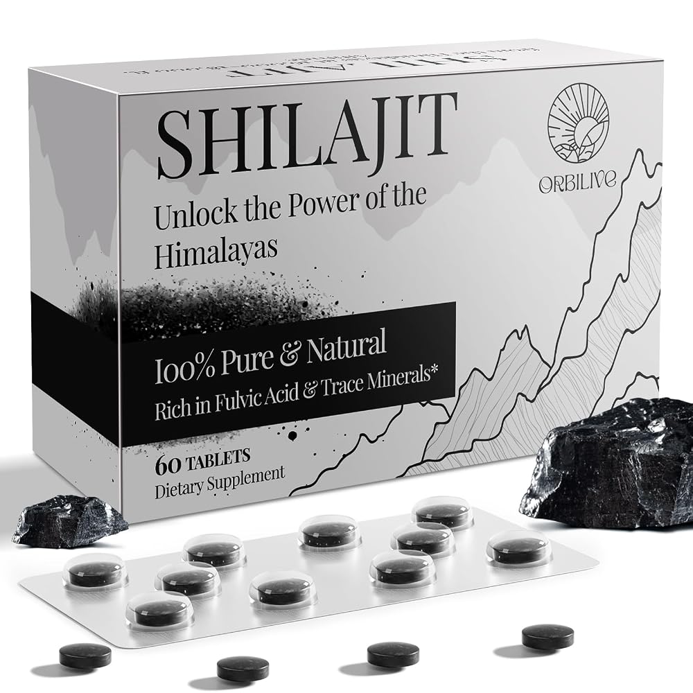 ORBILIVE Shilajit Tablets 1000 MG