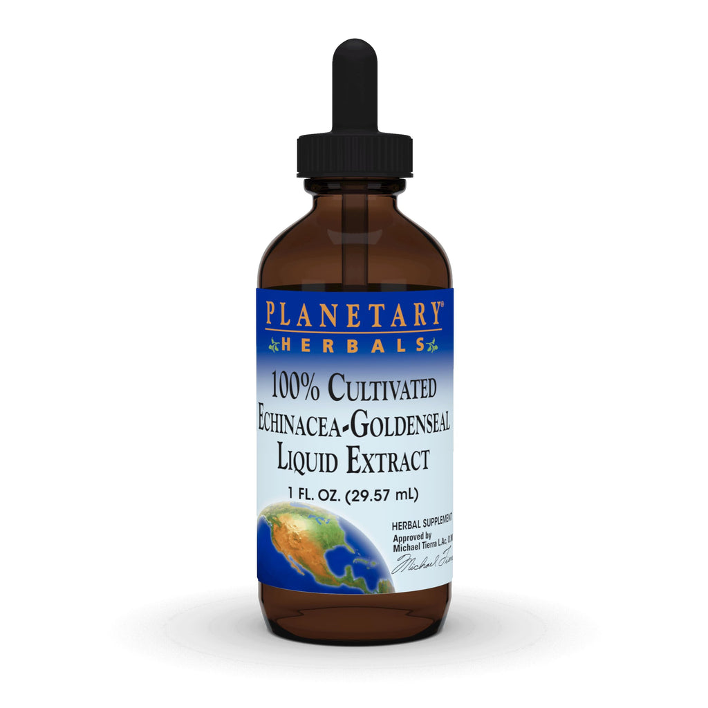 Planetary Herbals Echinacea-Goldenseal Liquid Extract - 1 Fl Oz