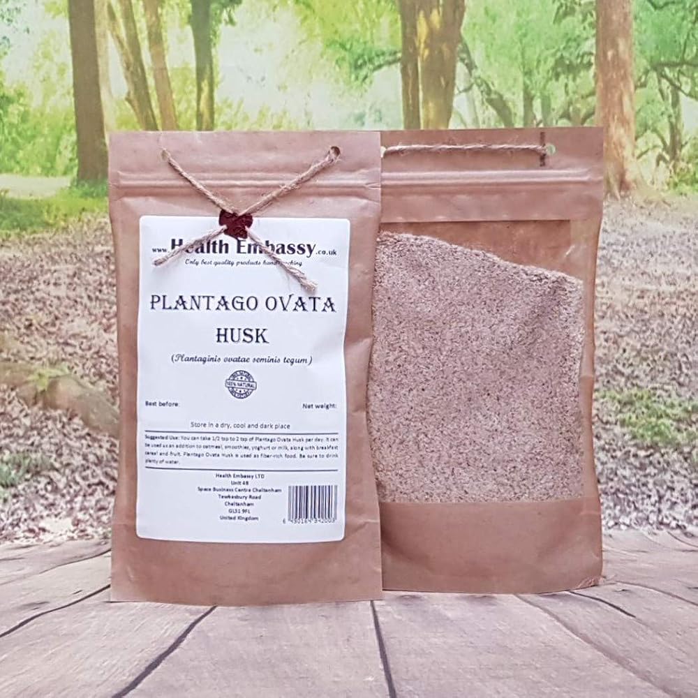 Health Embassy Plantago Ovata Husk - 100g - image 2