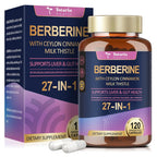 Totaria Berberine Supplement with Ceylon Cinnamon & Milk Thistle