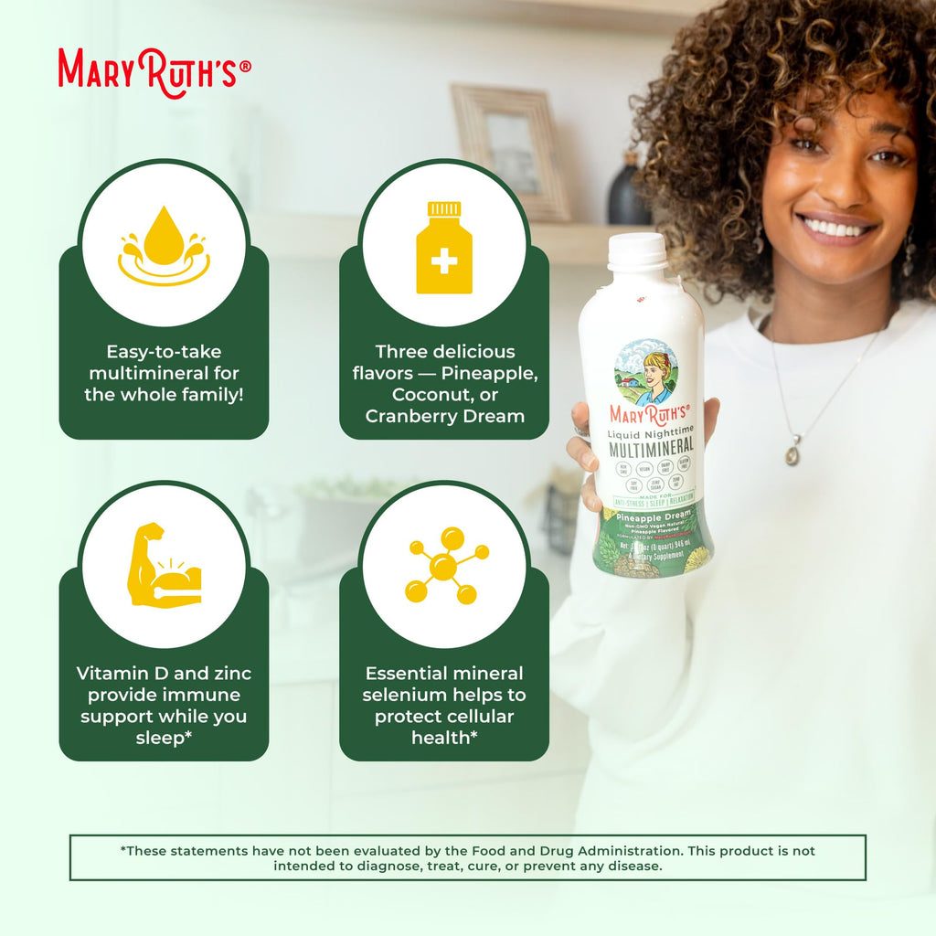 MARYRUTH'S Liquid Nighttime Multimineral
