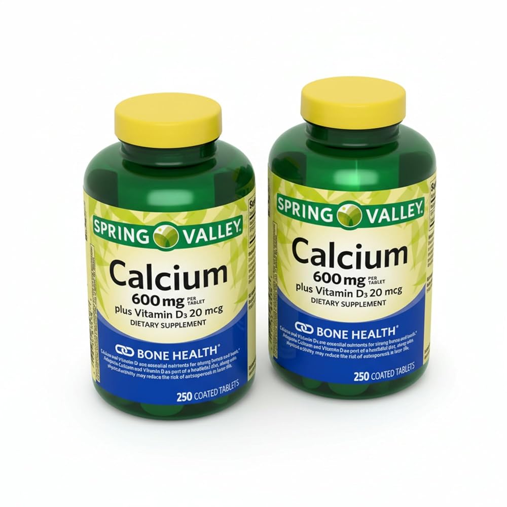 Unique Bundle Calcium 600 mg with Vitamin D3 20 mg