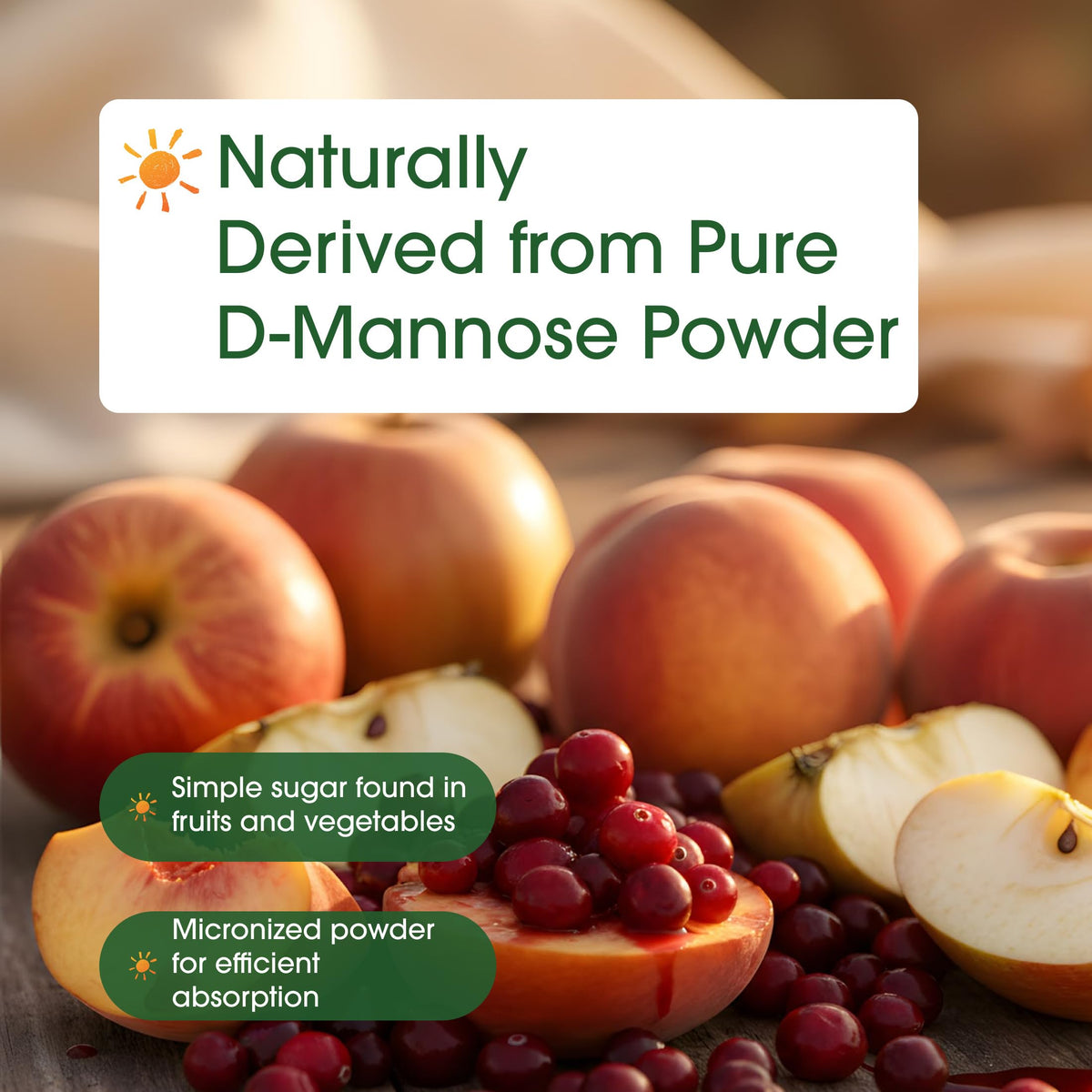NatureBell D-Mannose Powder for Urinary Support - 12oz - image 6