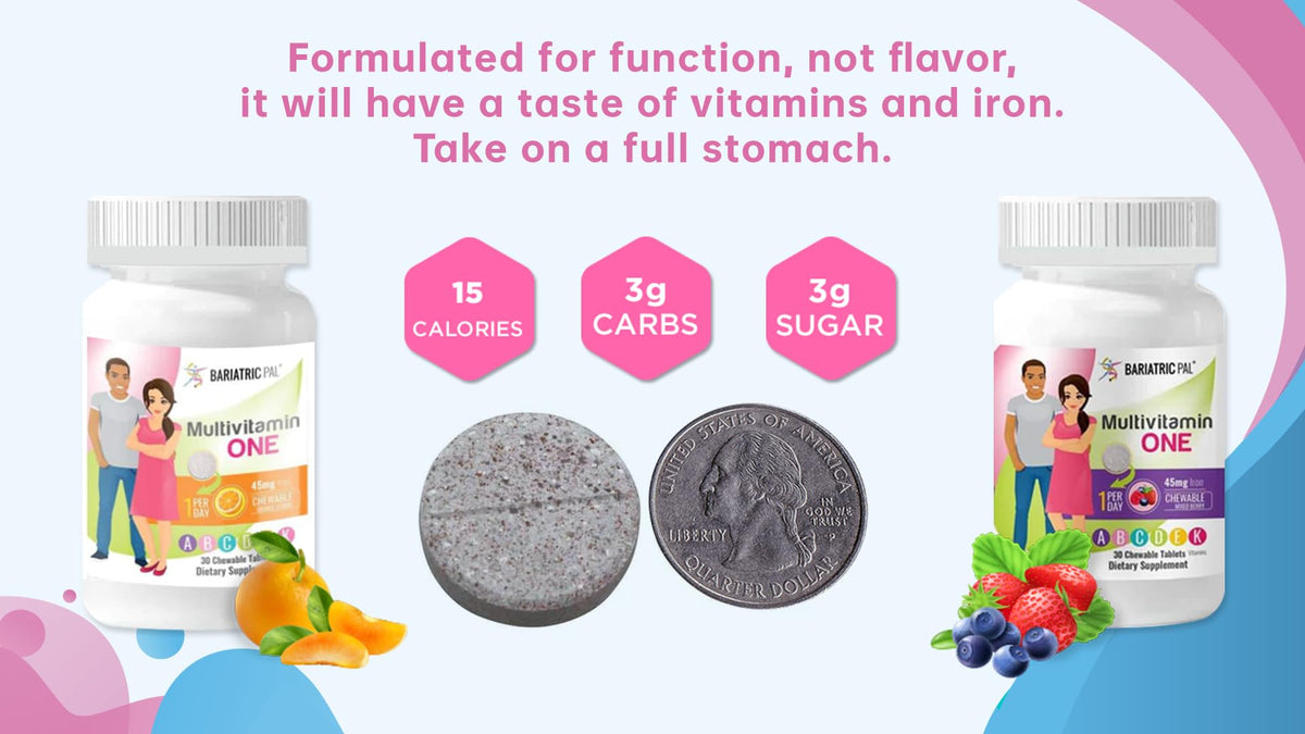 BariatricPal Multivitamin ONE 1 per Day! Bariatric Multivitamin