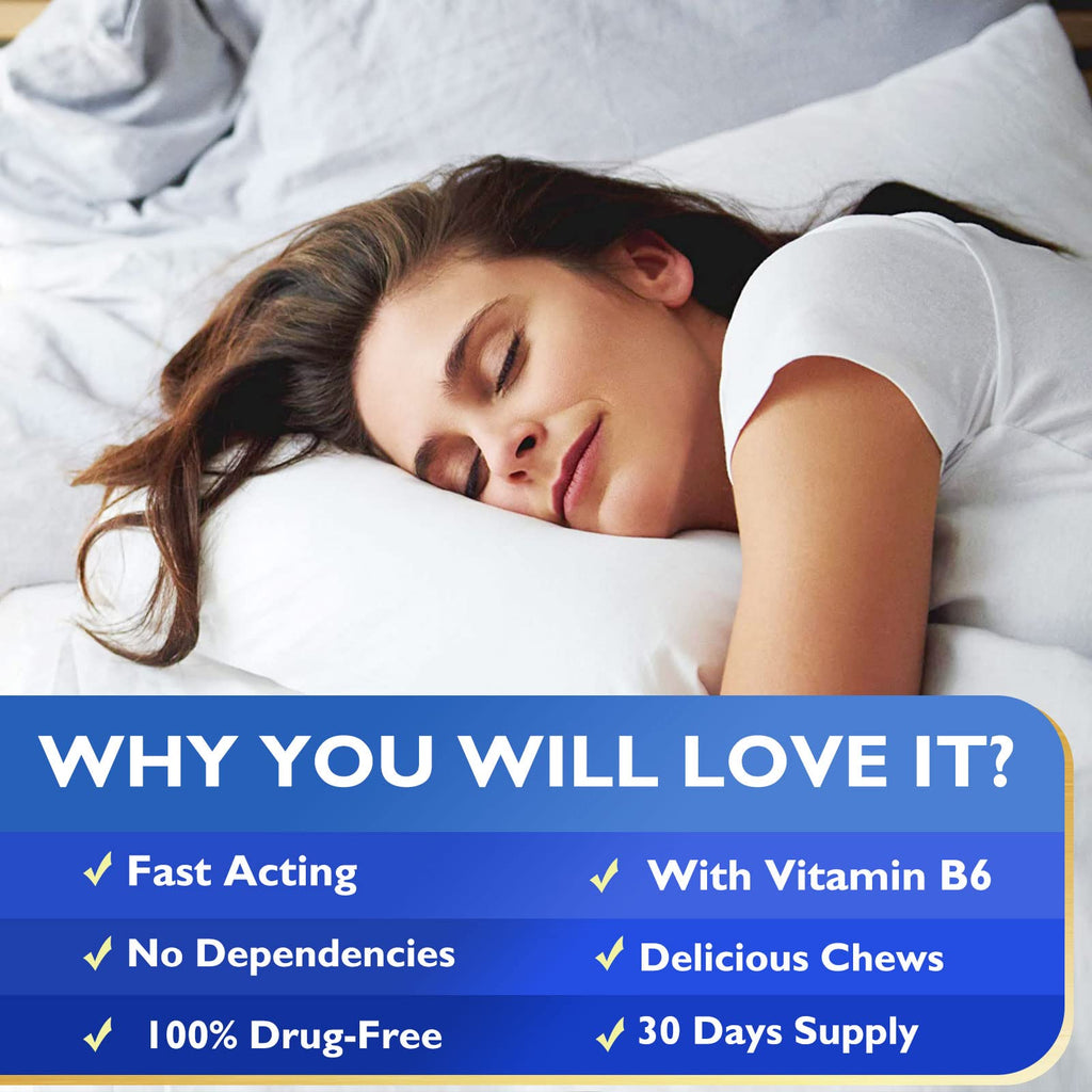 Nature's Key Melatonin 6mg Chewable Tablets for Sleep - 60 Tablets - image 2