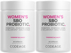 Codeage Women's Probiotics Supplement 50 Billion CFUs - 120 Capsules