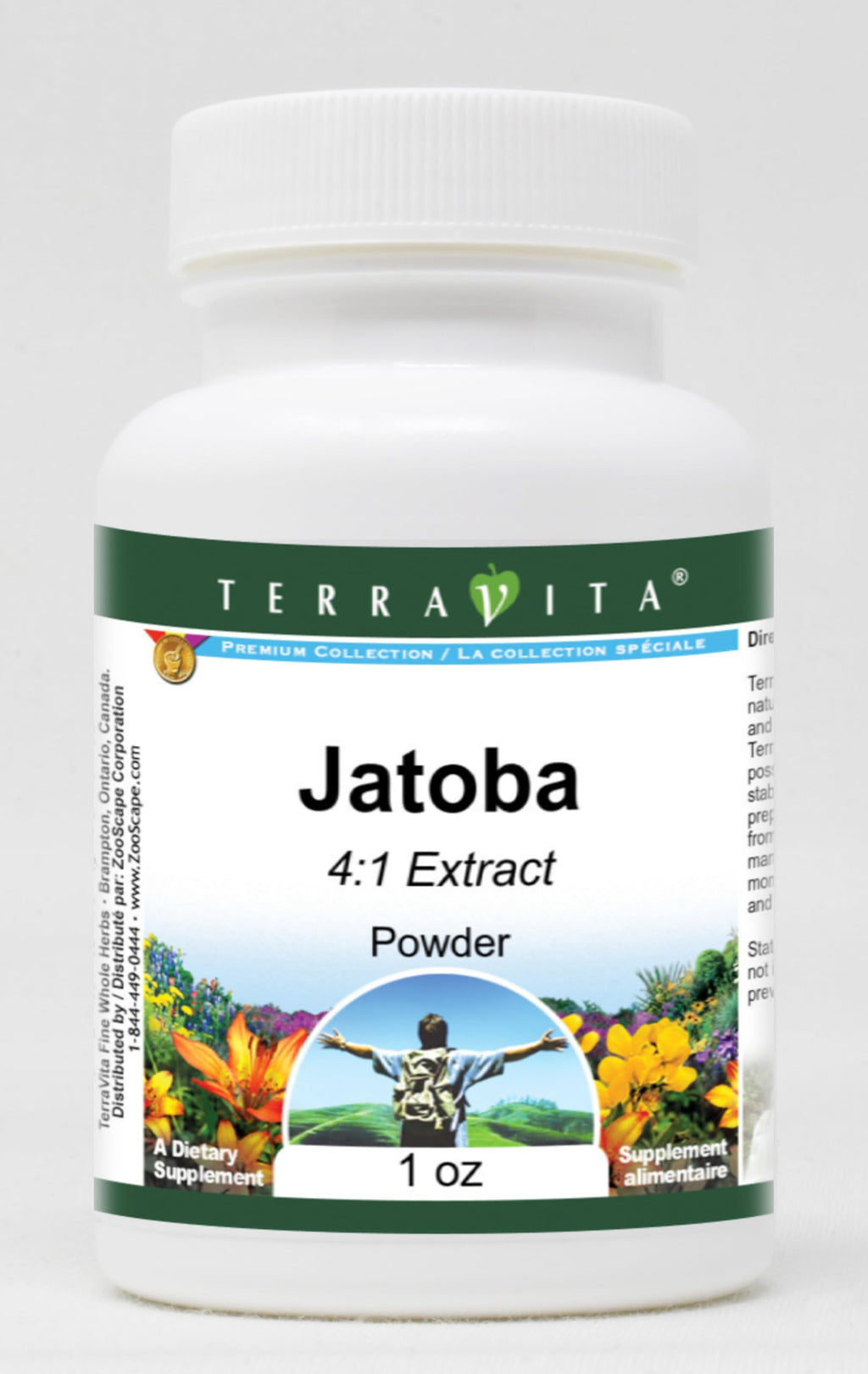 Terravita Jatoba 4:1 Powder Energy Supplement - 3 oz