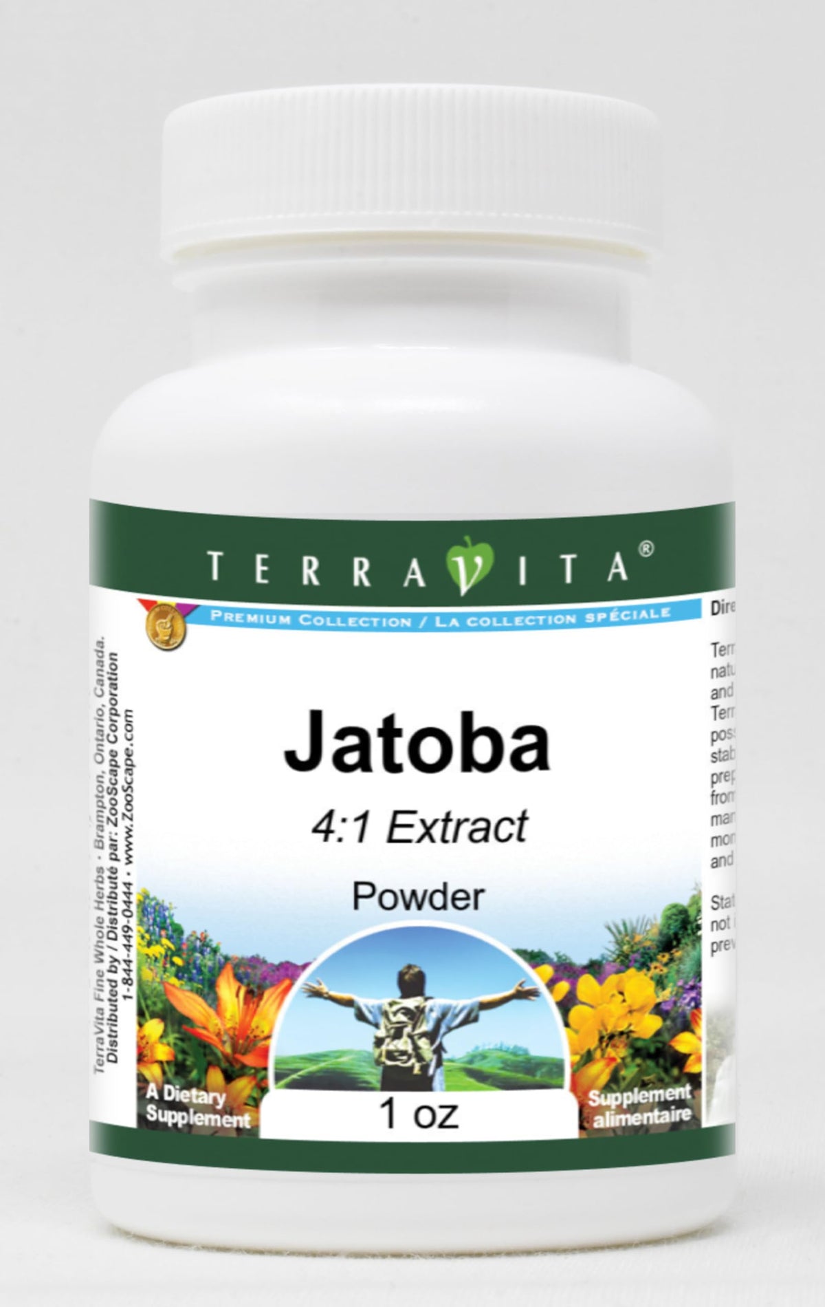 Terravita Jatoba 4:1 Powder Energy Supplement - 3 oz