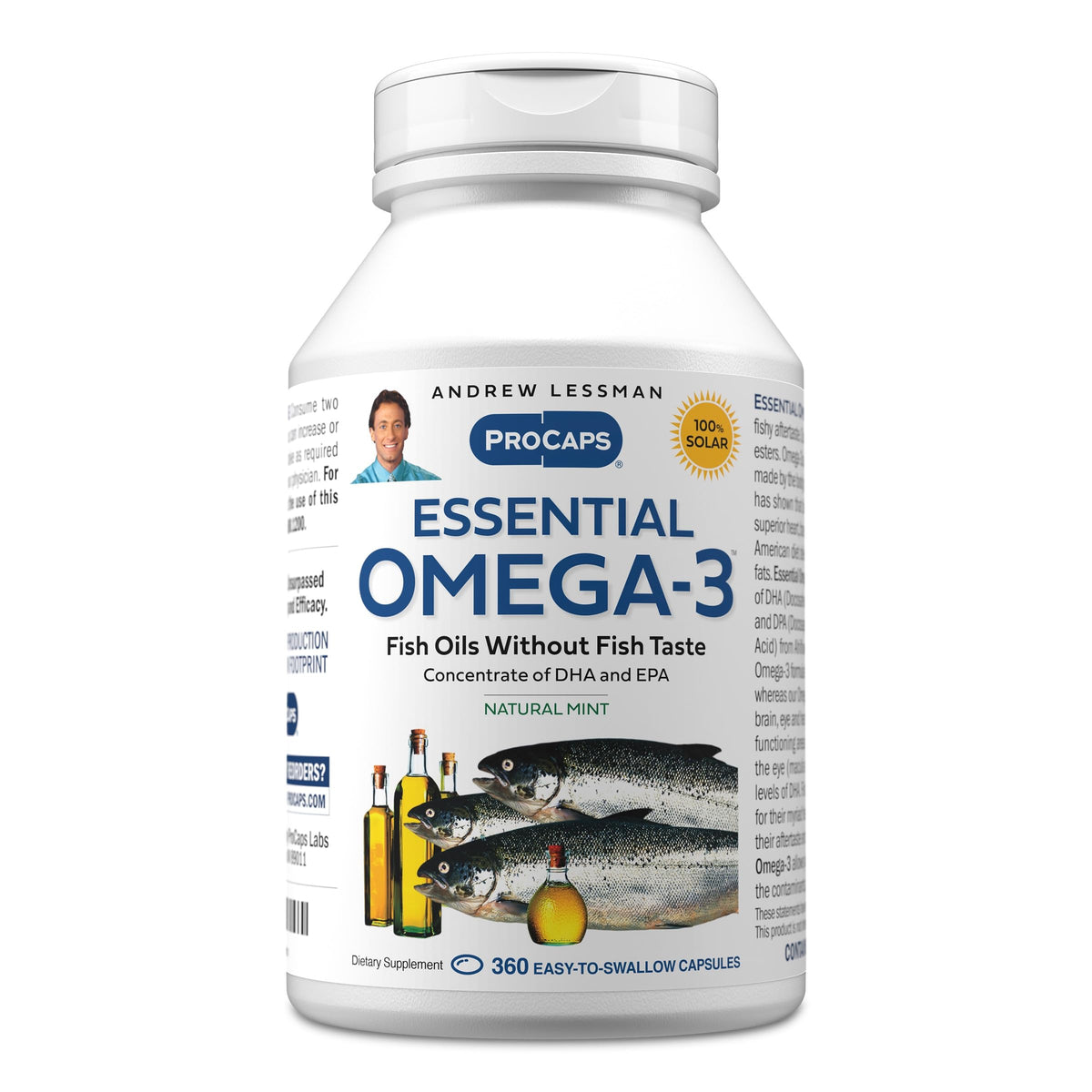 Andrew Lessman Essential Omega-3 Mint Fish Oil Softgels - 360 Count