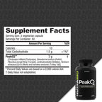 NutraBio PeakO2 Workout Supplement Mushroom Blend - 180 Capsules - image 2