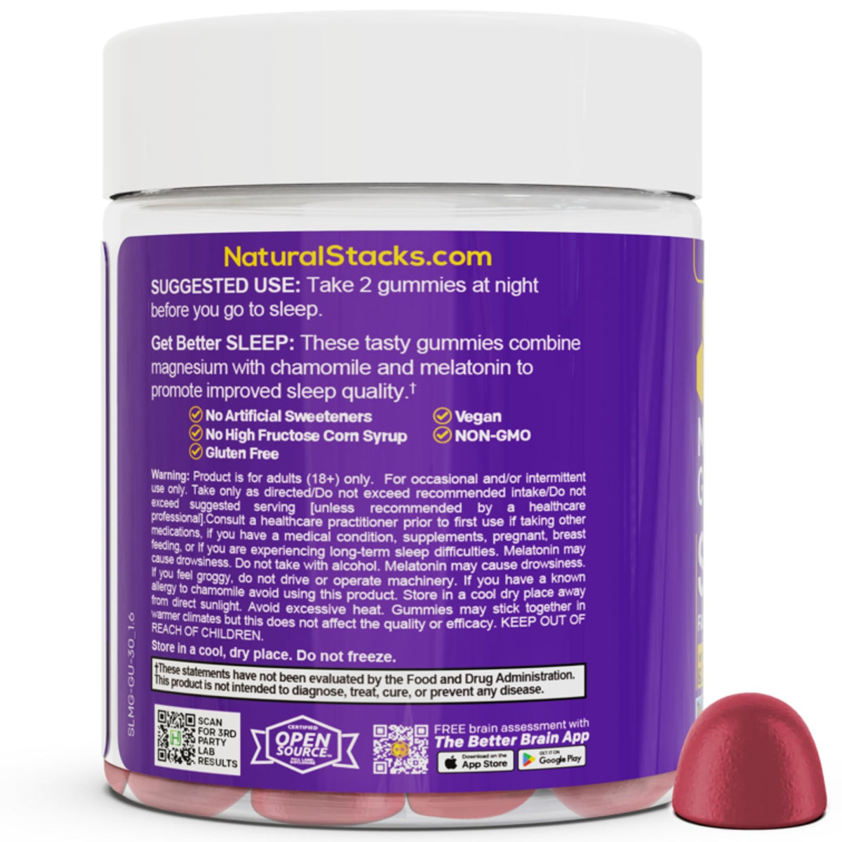 NATURAL STACKS Gummies Parent