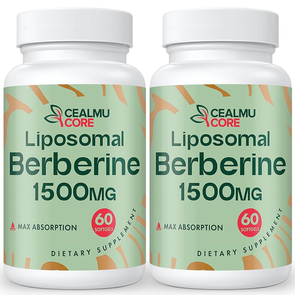 CEALMU CORE Liposomal Berberine HCL - Berberine 1500mg High