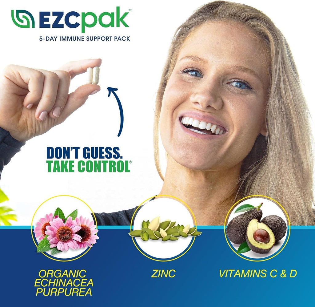 EZC Pak 5-Day Immune System Booster with Echinacea