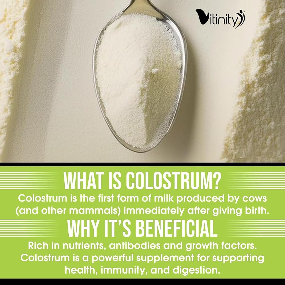 VITINITY Grass Fed Bovine Colostrum Powder