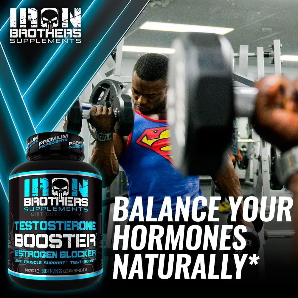 Iron Brothers Men’s Testosterone Support Supplement