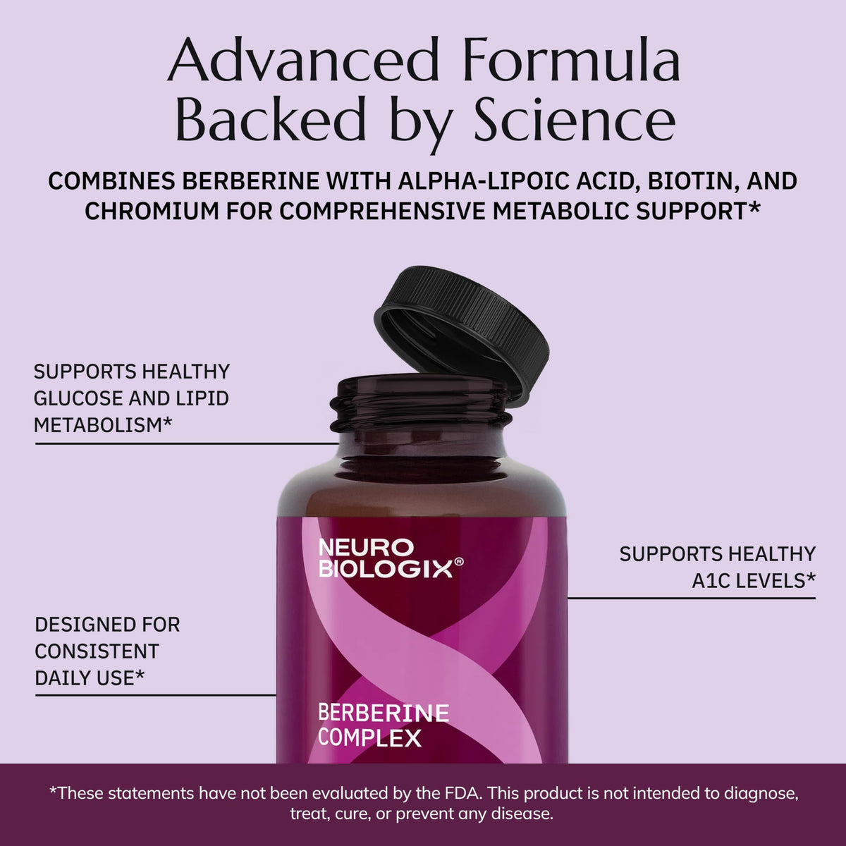 Neurobiologix Berberine Complex, Blood Sugar Support, 60 Capsules - image 7