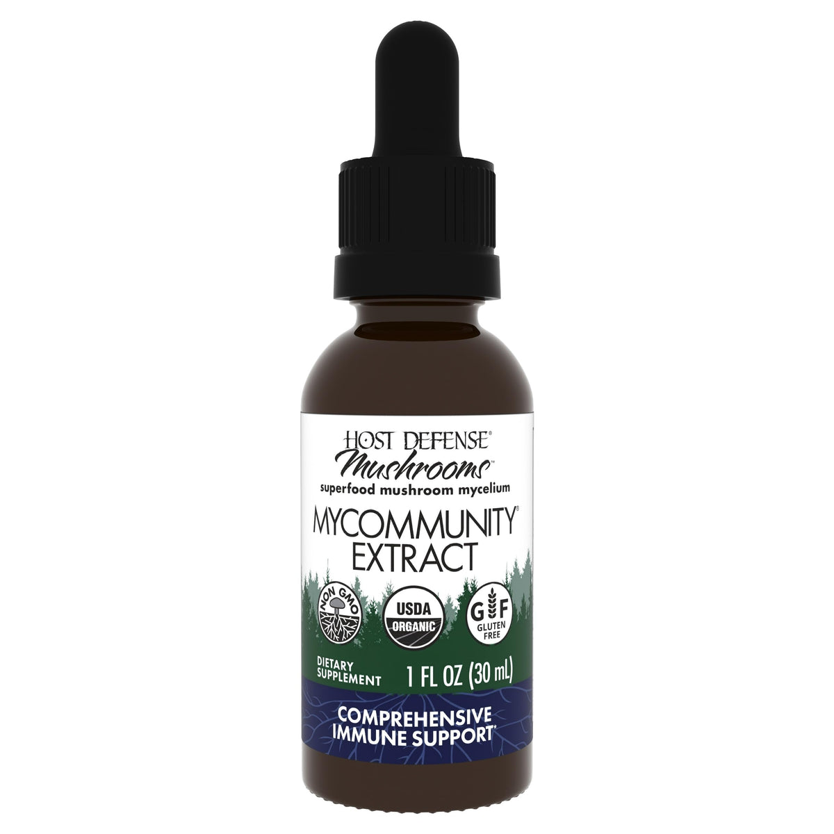 Host Defense MyCommunity Extract - 17 Species Blend Mushroom