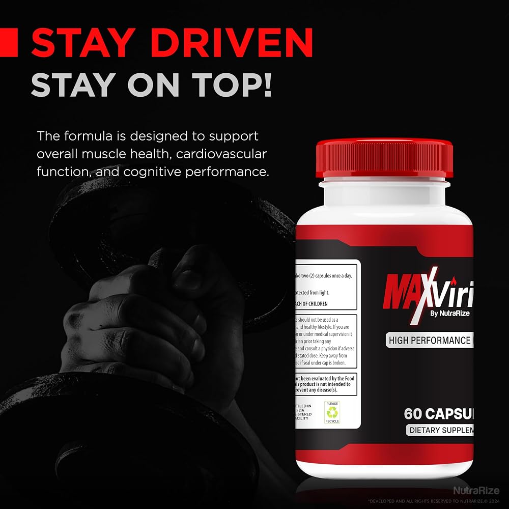 NutraRize MaxVirility Capsules for Men - 300 Capsules - image 5