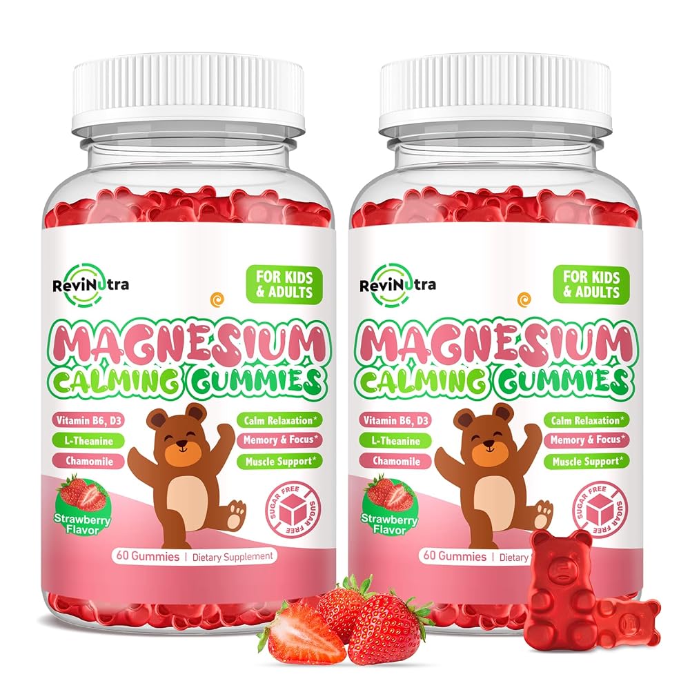 ReviNutra Magnesium Gummies for Kids - Magnesium Glycinate