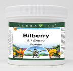 Terravita Bilberry 5:1 Extract Powder - 12 oz (3 x 4 oz)