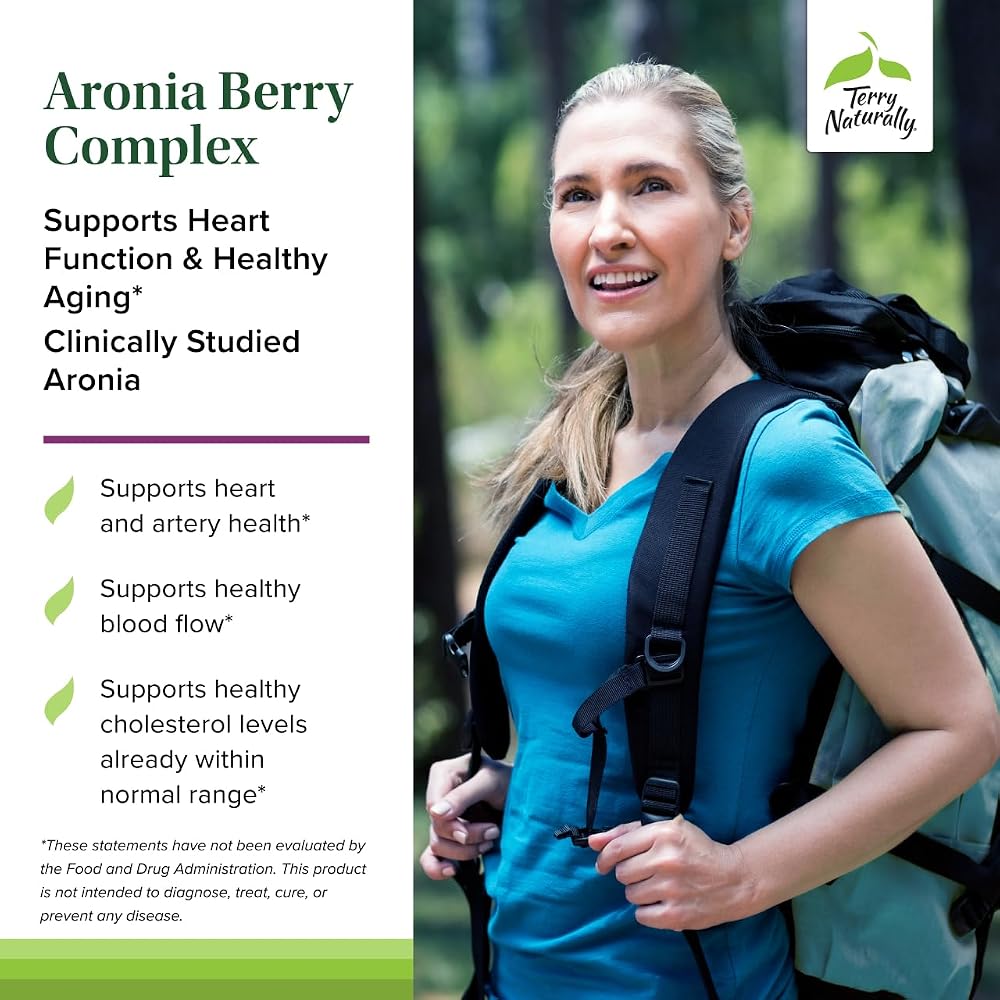 Terry Naturally Aronia Berry Complex Antioxidant - 60 Capsules - image 3