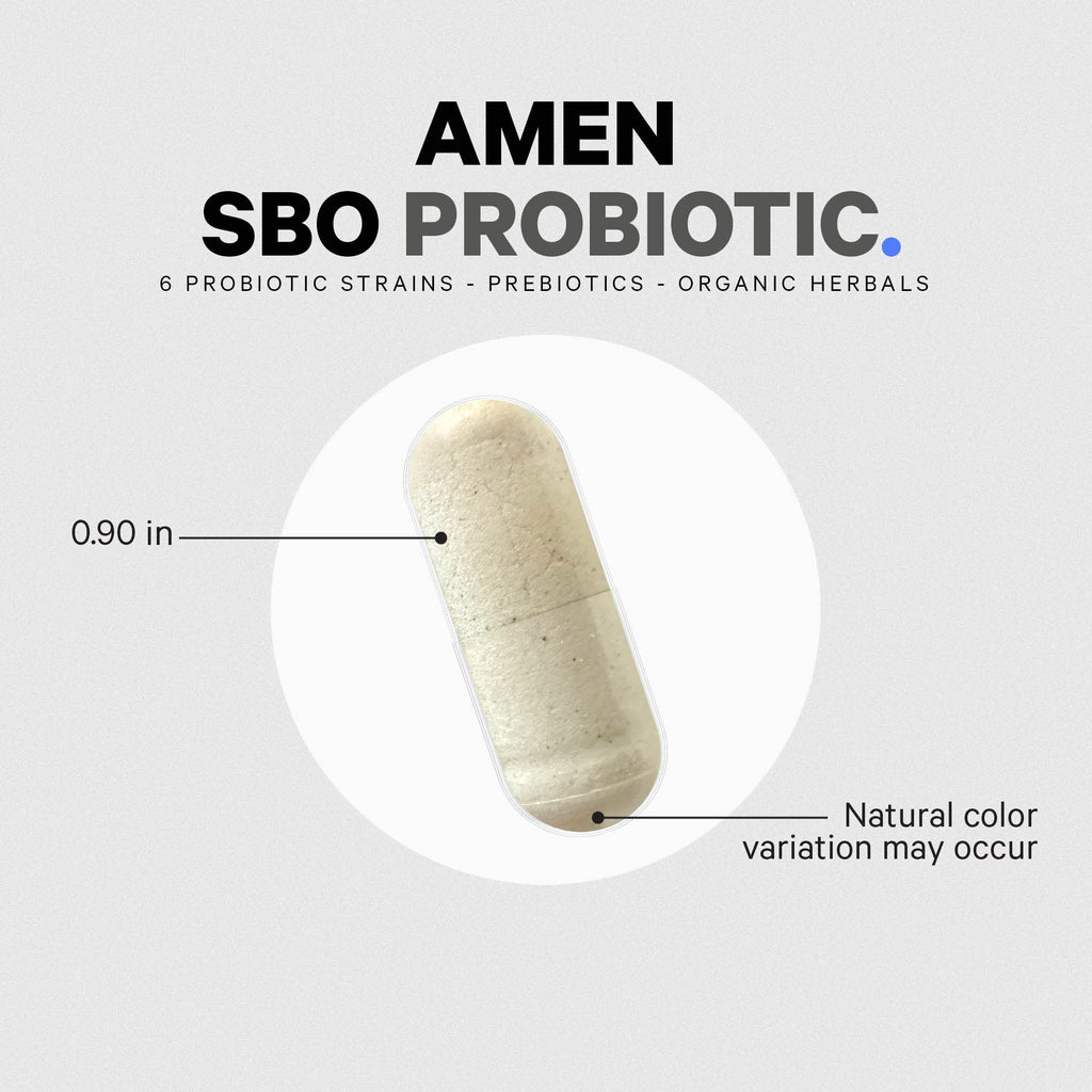 Amen SBO Probiotics Supplement 50 Billion CFU - 60 Capsules - image 8