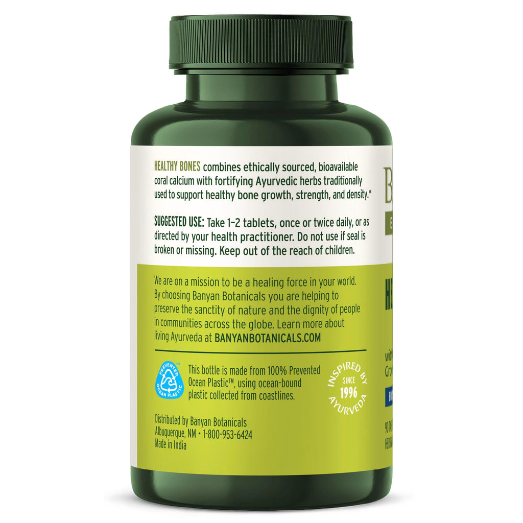 Banyan Botanicals Organic Healthy Bones Calcium - 90 Tablets - image 7