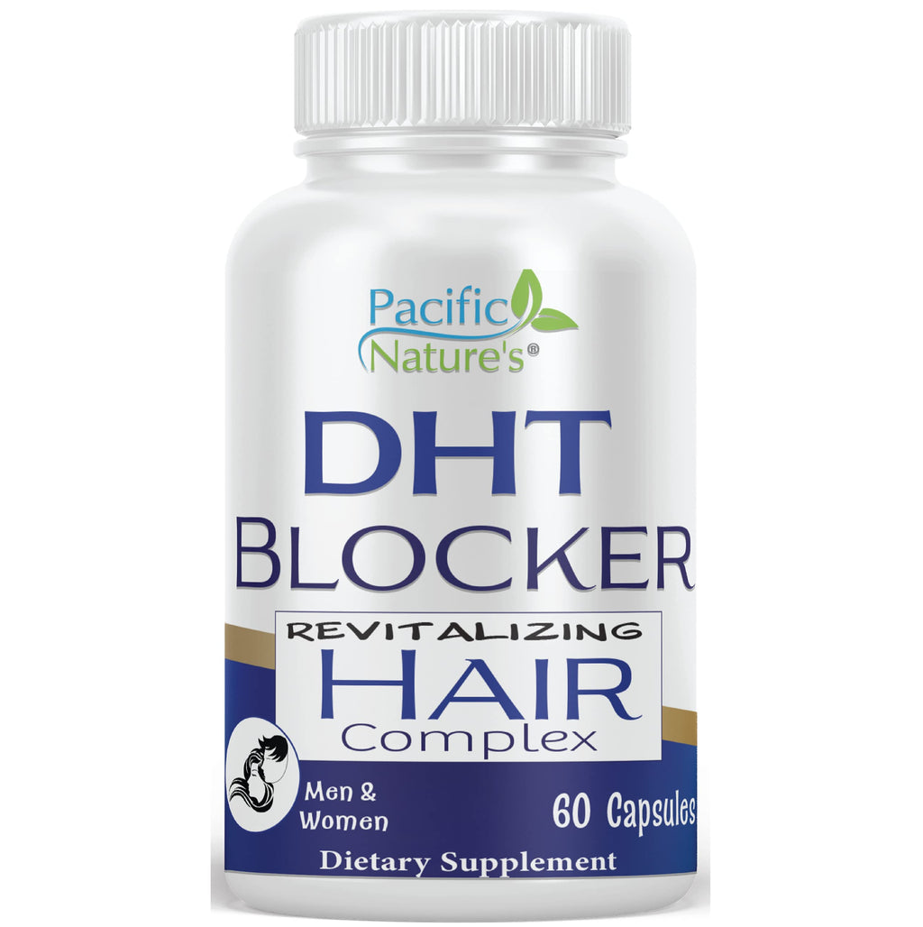 Pacific Nature's DHT Blocker Hair Growth Supplement - 60 Capsules