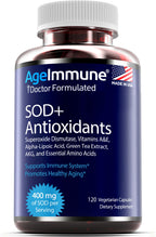 AgeImmune SOD Antioxidants Complex Healthy Aging Supplement