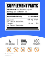 BulkSupplements.com Calcium Ascorbate Powder