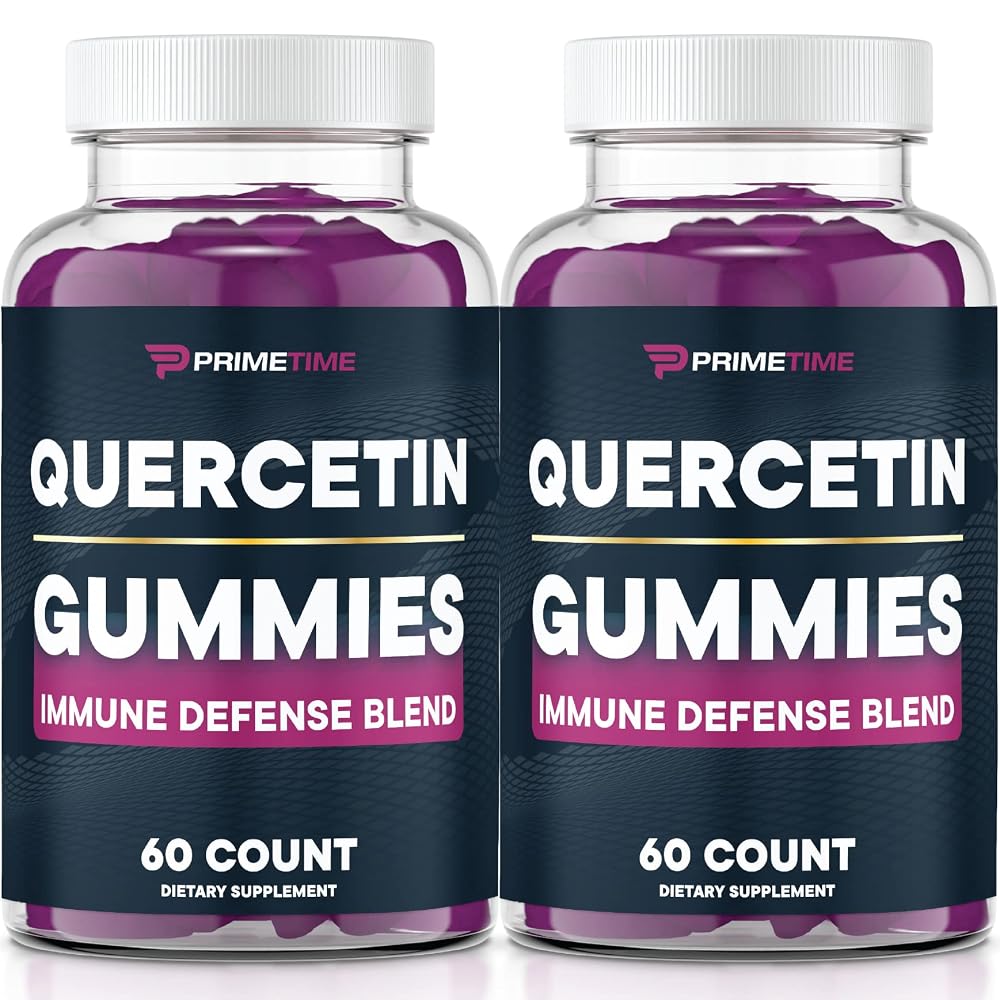 Primetime Sports Quercetin Zinc Vitamin C Immune Support Gummies - 120 Count
