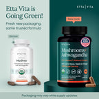 Etta Vita Lions Mane Mushroom Complex 11-in-1 - 90 Capsules - image 8