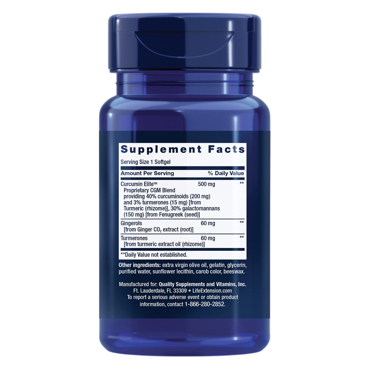 Life Extension Advanced Curcumin Elite Turmeric Extract - 30 Softgels - image 2