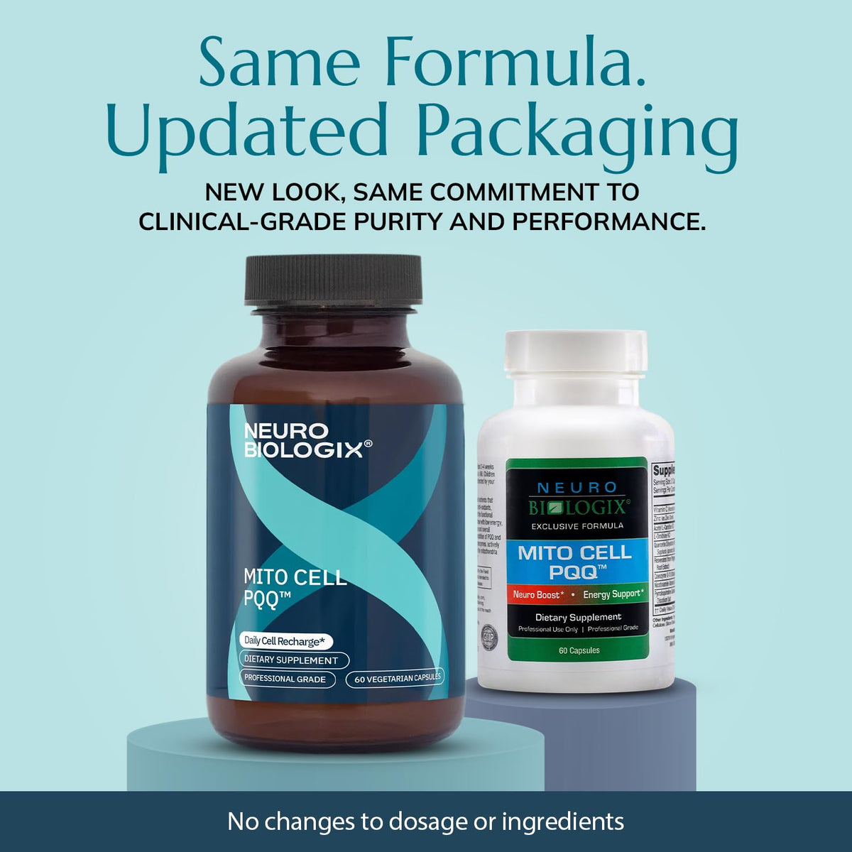 Neurobiologix Mito Cell PQQ Energy & Focus - 60 Capsules - image 2