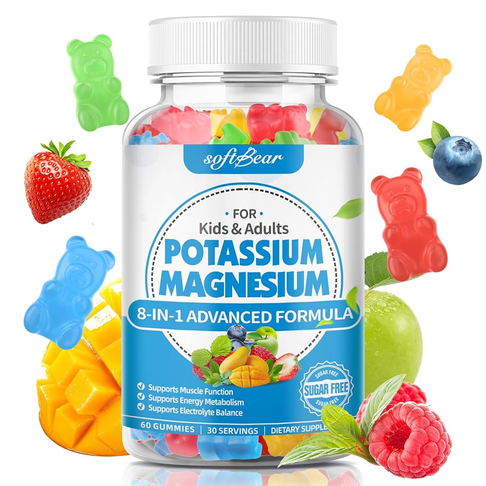 softbear Potassium Magnesium Supplement