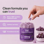 kindnature DIM Gummies 100mg Hormone Balance Support - 60 Gummies - image 6