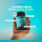 Thinbi Liposomal NAD+ Supplement with Resveratrol & CoQ10 - 60 Capsules - image 3