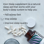 Kion Natural Sleep Aid Melatonin-Free - 90 Capsules - image 2