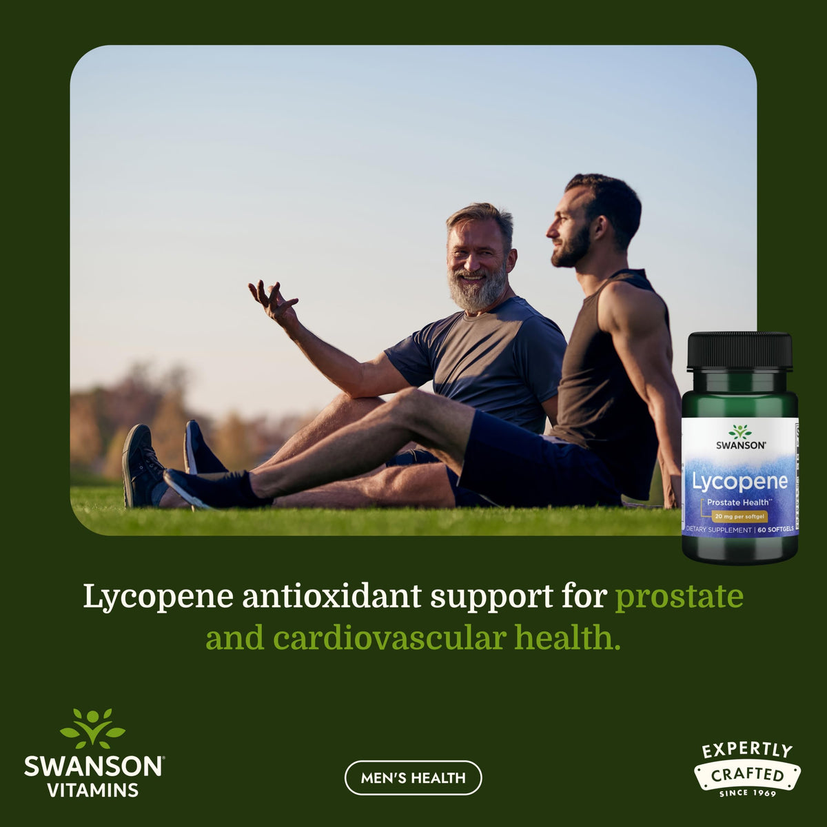 Swanson Lycopene Prostate and Heart Health Supplement - 60 Softgels - image 2