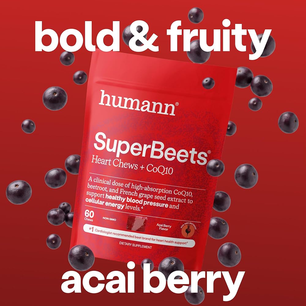 Humann SuperBeets Heart Chews Advanced