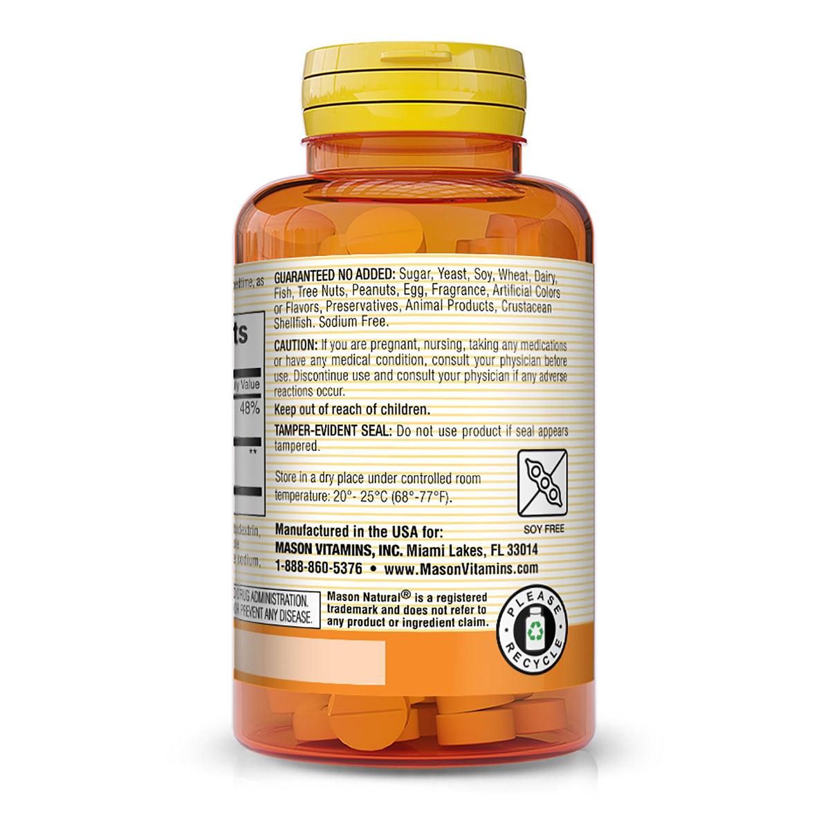 Mason Natural Eazzzy Sleep with Magnesium & Chamomile - 60 Tablets - image 3