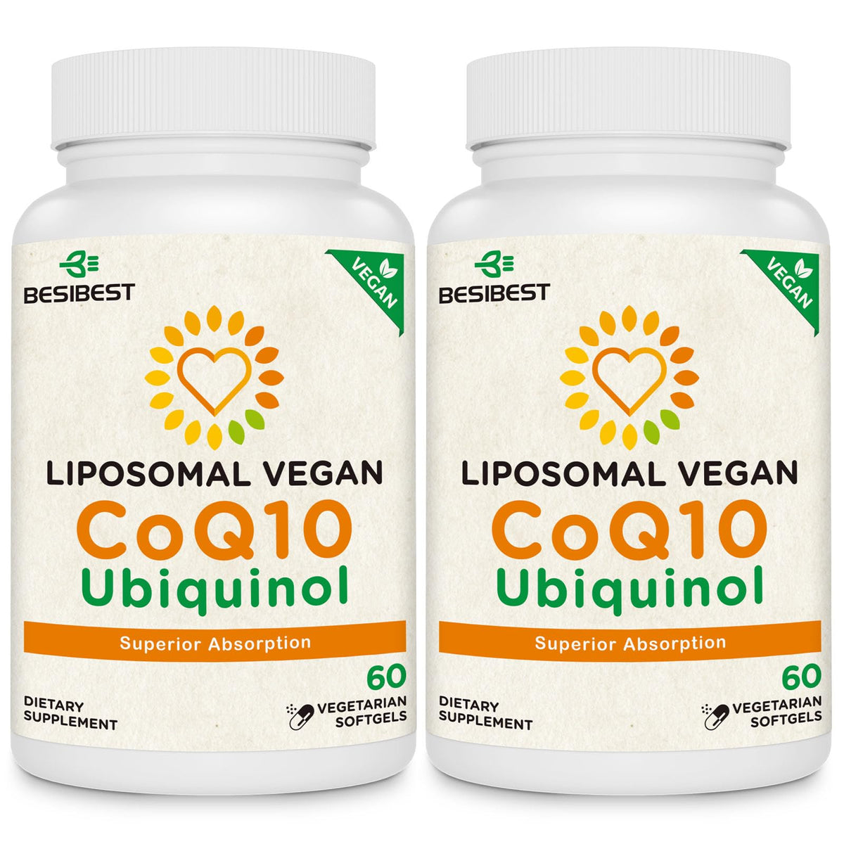 Besibest 1000mg Liposomal CoQ10 Ubiquinol