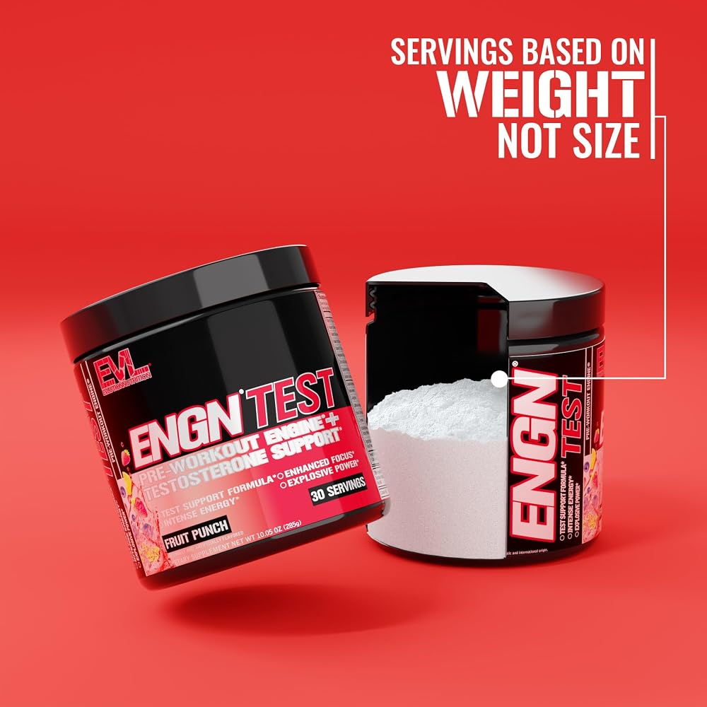 Evlution EVL ENGN Test Pre-Workout Powder - 10.05 oz - image 3