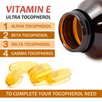 Procapsin Vegan Vitamin E 1000 IU Capsules, Mixed Tocopherols