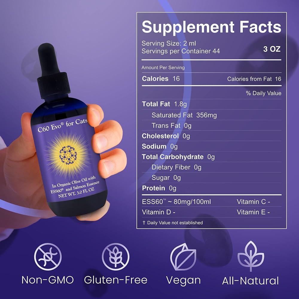 C60 Evo Cat Lover Set Antioxidant Support - 2 Pack - image 6