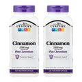 21st Century Cinnamon Plus Chromium Vegetarian Capsules - 120 Count