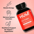 HUM B12 Turbo High Potency Vitamin B12 Daily Energy Support - 30 Tablets - image 2