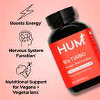 HUM B12 Turbo High Potency Vitamin B12 Daily Energy Support - 30 Tablets - image 2