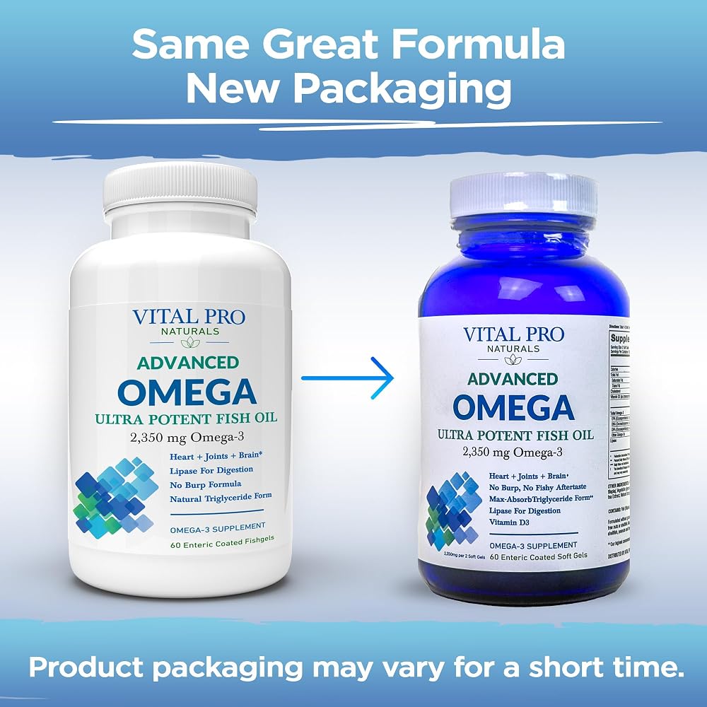 Vital Planet Advanced Omega Wild Caught Norwegian Fish Oil - 60 Softgels - image 3