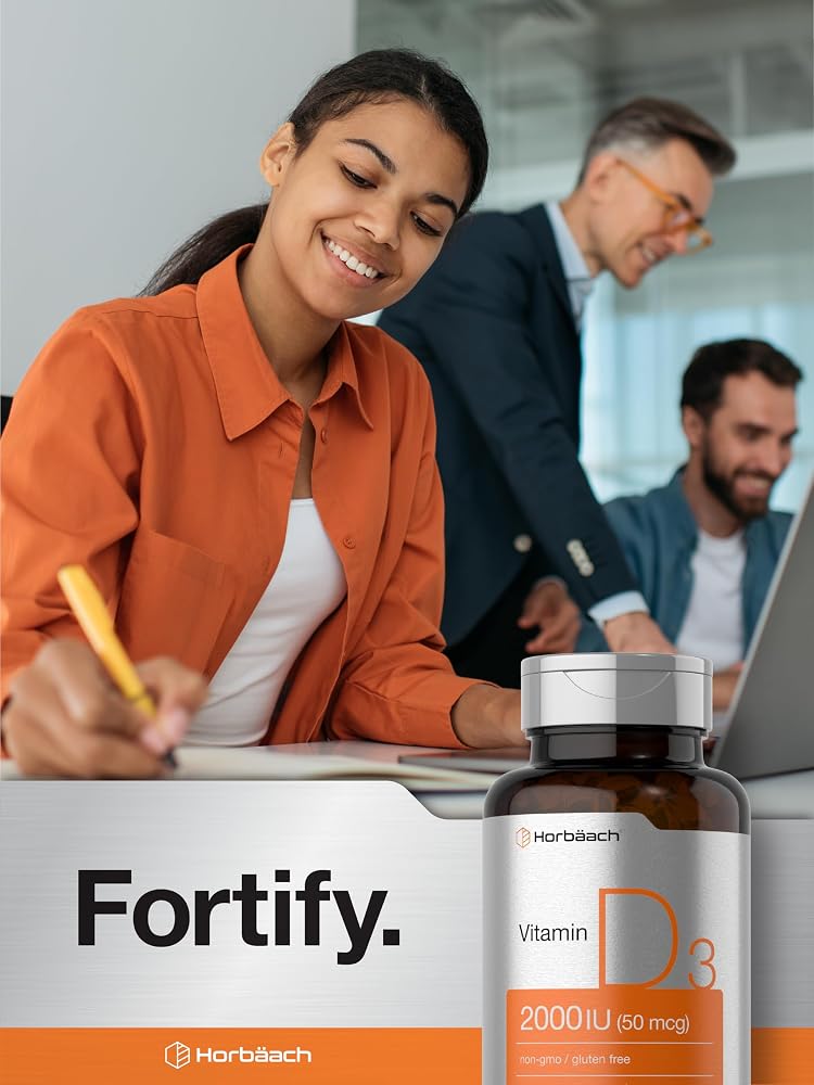 Horbäach Vitamin D3 2000 IU - 150 Softgels - image 7
